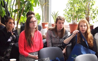 Students from TU Delft visiting Lexogen
