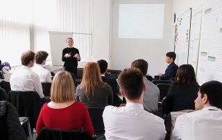 Students from TU Delft visiting Lexogen